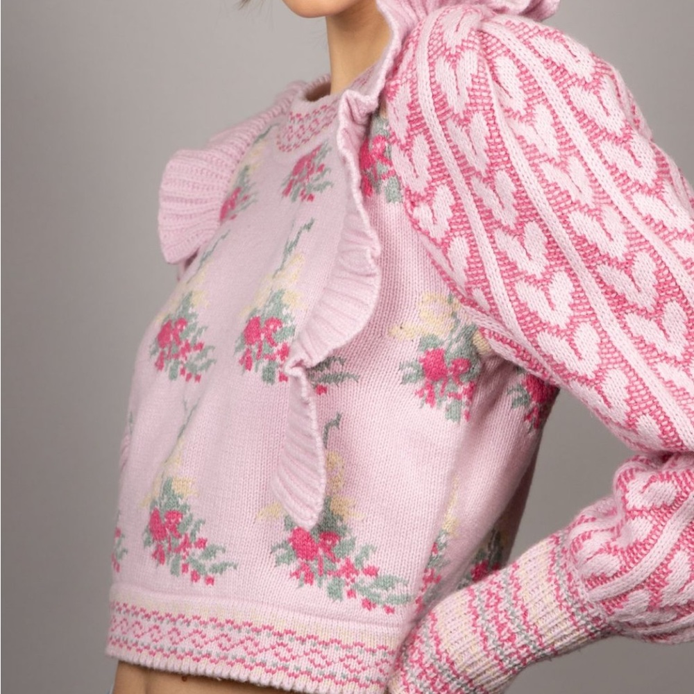 LOVESHACKFANCY PULLOVER SWEATER - image 9